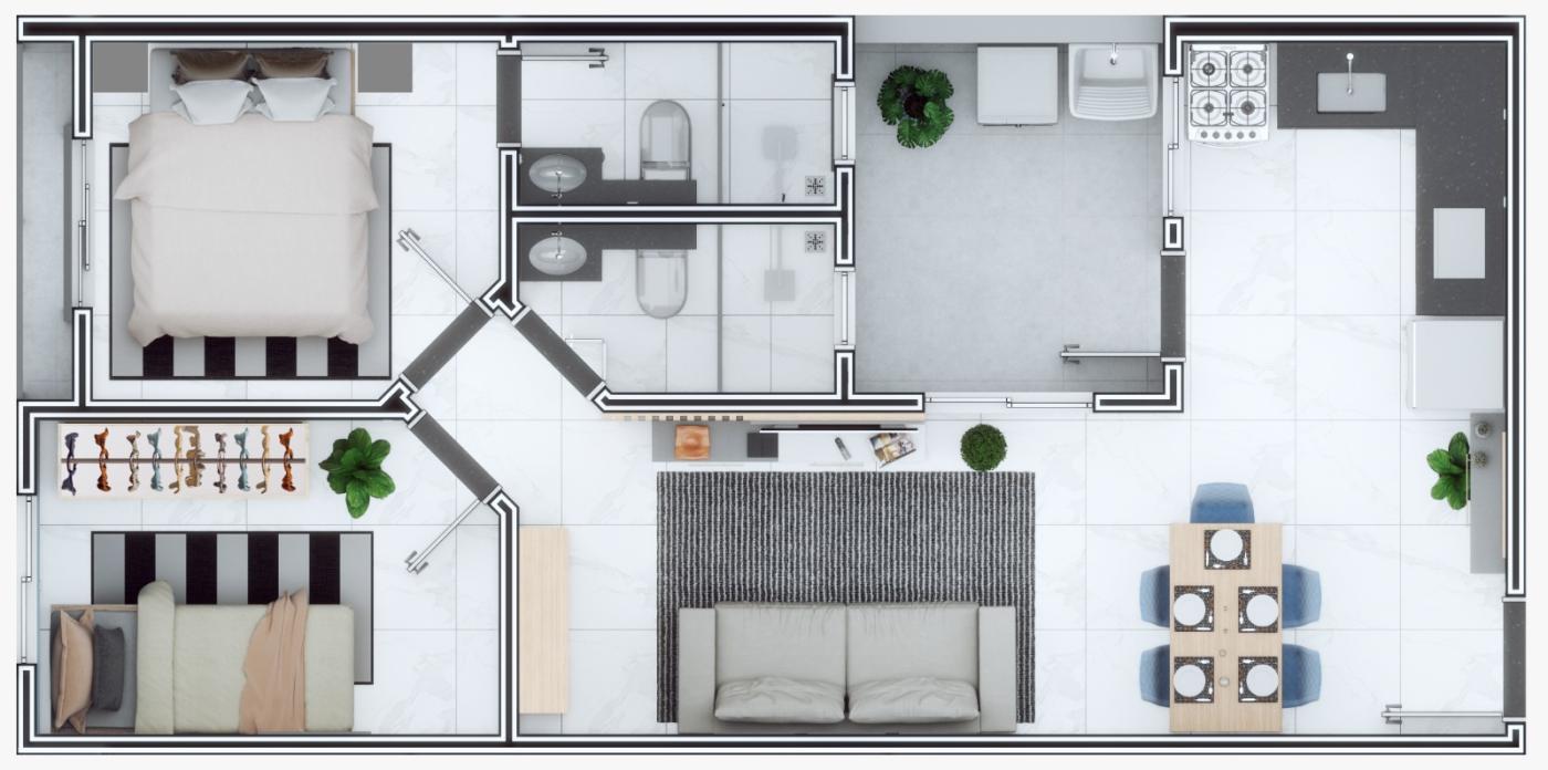 Cobertura à venda com 2 quartos, 108m² - Foto 7