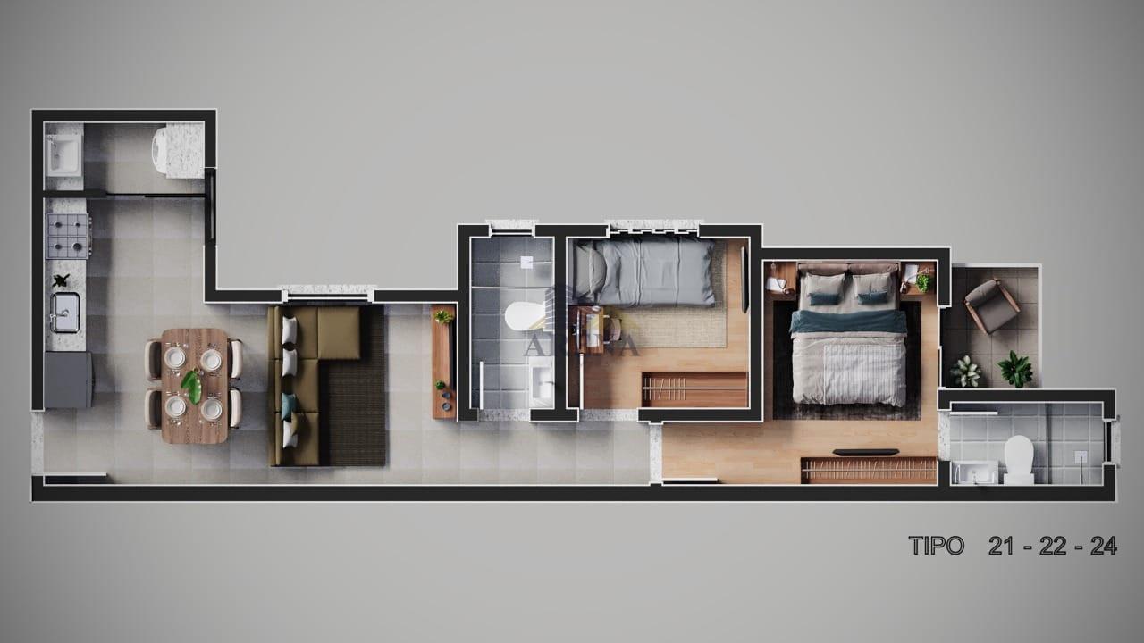 Apartamento, 2 quartos - Foto 6