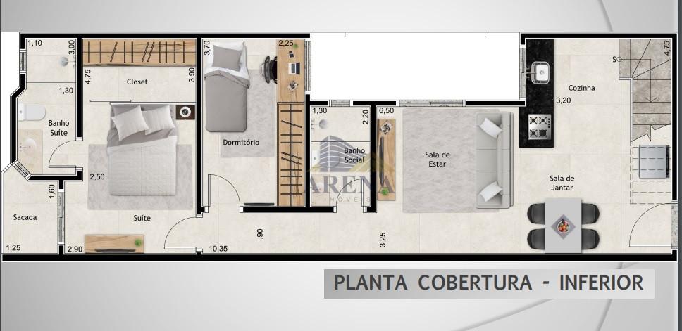 Apartamento, 2 quartos - Foto 2