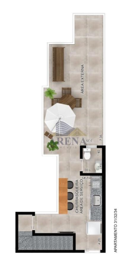 Apartamento, 2 quartos - Foto 2