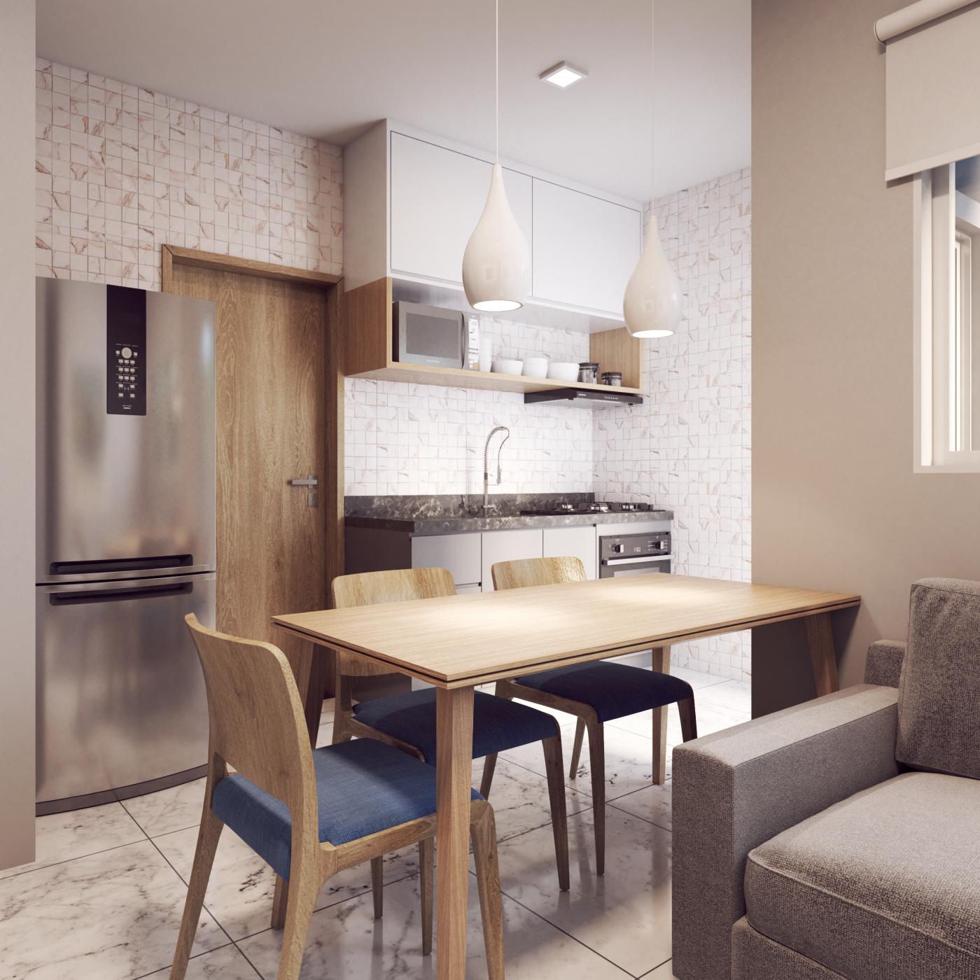 Apartamento, 2 quartos, 46 m² - Foto 2
