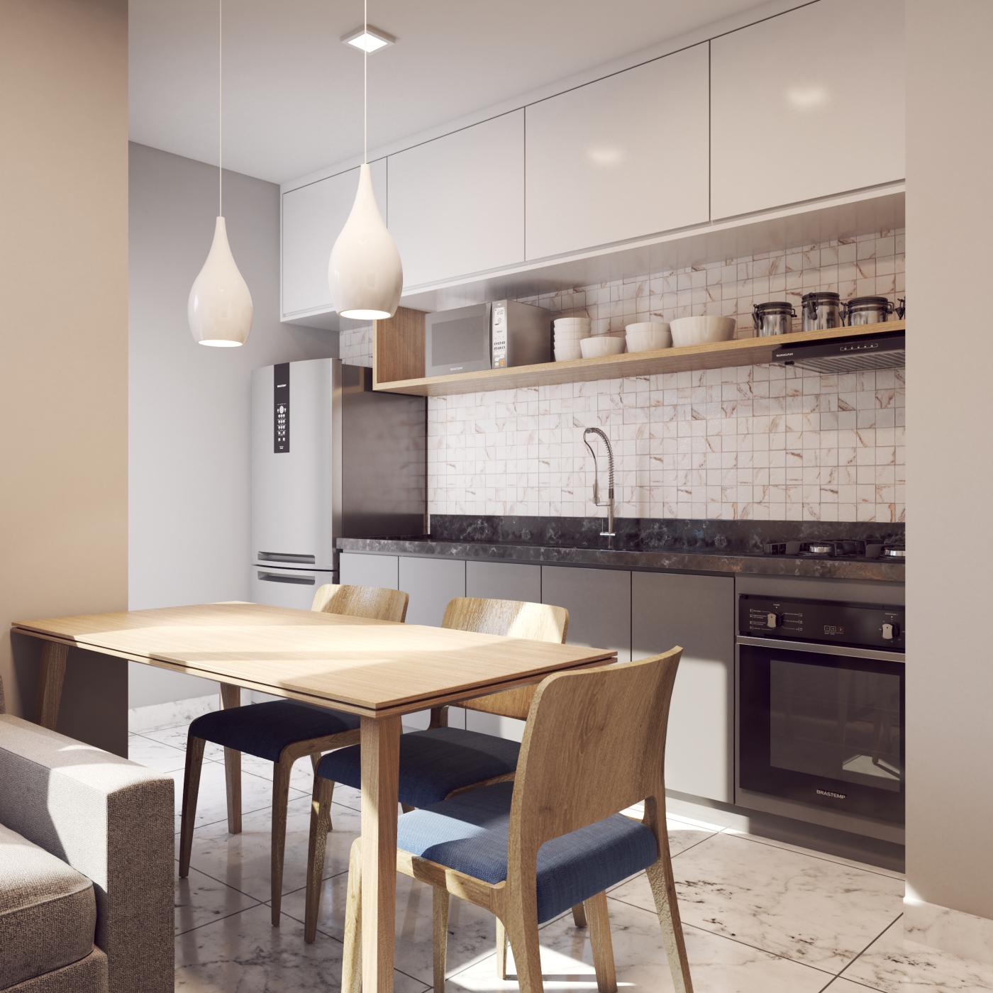 Apartamento, 2 quartos, 46 m² - Foto 3