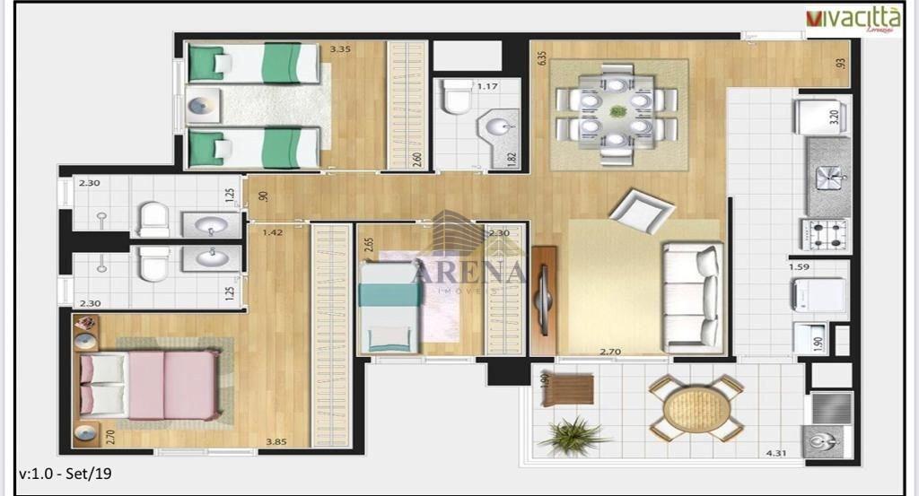 Apartamento à venda com 2 quartos - Foto 19