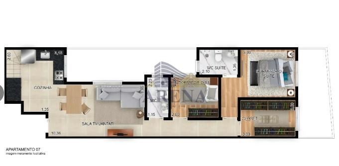 Apartamento, 3 quartos - Foto 7