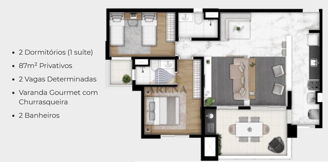 Apartamento, 2 quartos - Foto 10