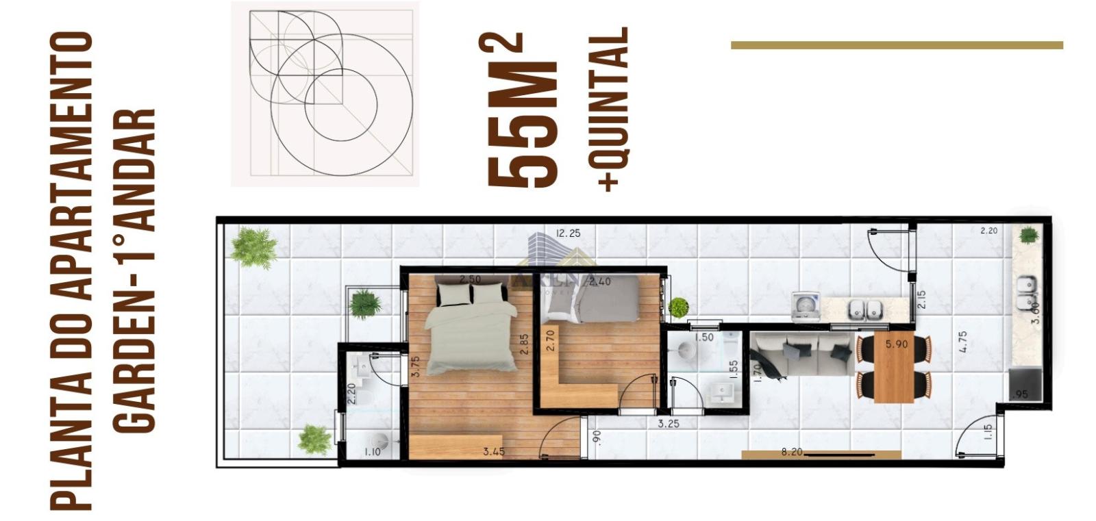 Apartamento, 2 quartos - Foto 2