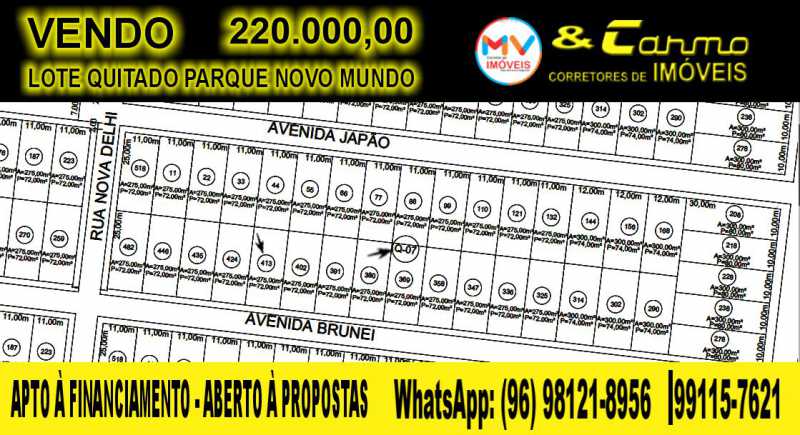 Terreno à venda, 275m² - Foto 2