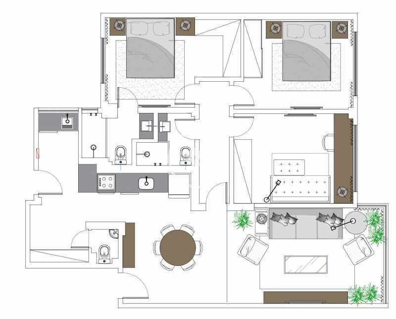 Apartamento, 3 quartos, 113 m² - Foto 2