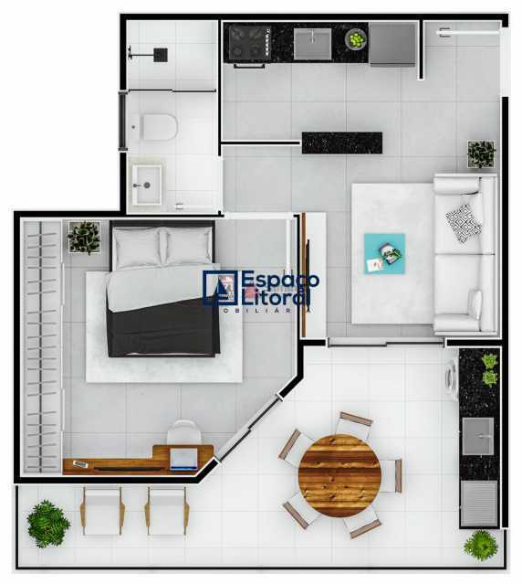 Apartamento, 1 quarto, 39 m² - Foto 3