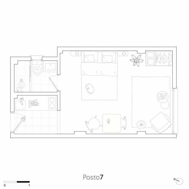 Kitnet-Studio, 22 m² - Foto 16