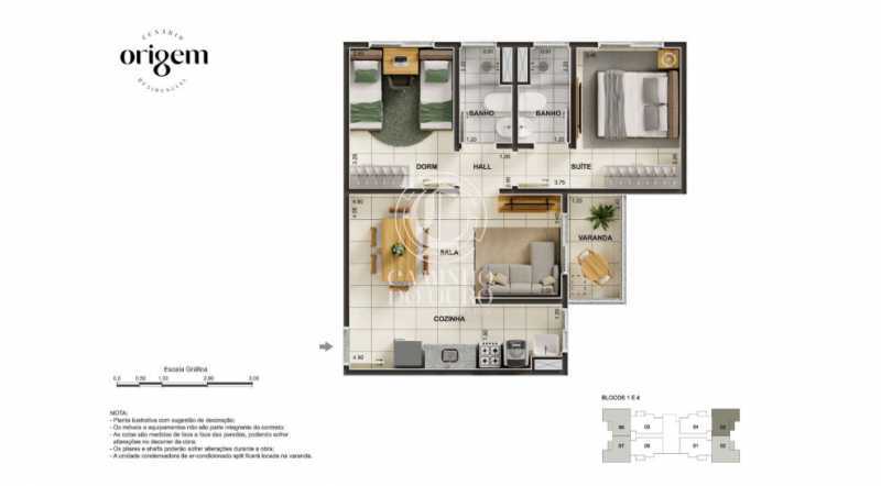 Apartamento, 2 quartos, 58 m² - Foto 21