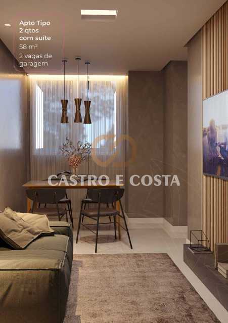 Apartamento, 2 quartos, 54 m² - Foto 3