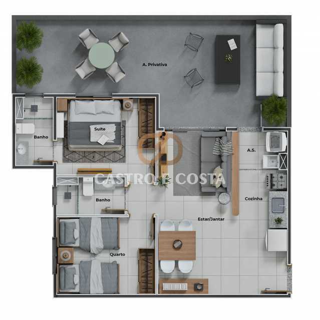 Apartamento, 2 quartos, 57 m² - Foto 13