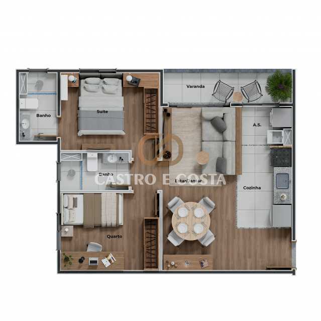 Apartamento, 2 quartos, 57 m² - Foto 15