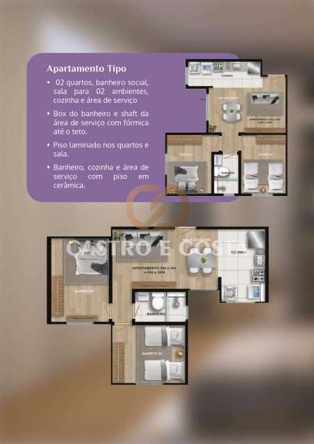 Apartamento, 2 quartos, 43 m² - Foto 9