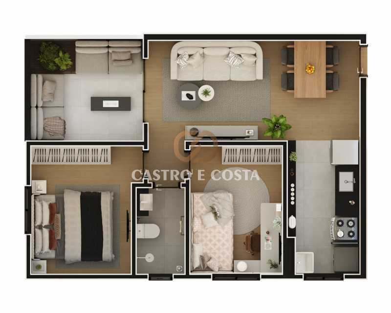 Apartamento, 2 quartos, 44 m² - Foto 10