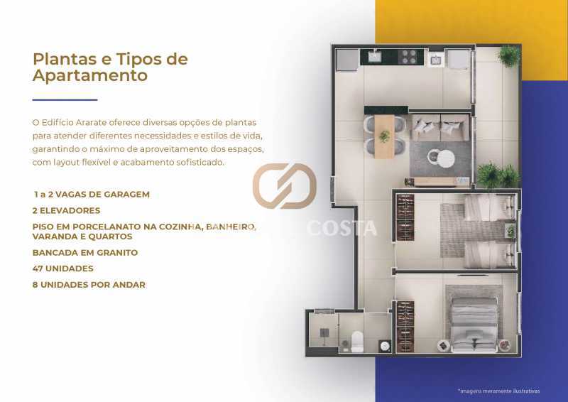 Apartamento, 2 quartos, 56 m² - Foto 4