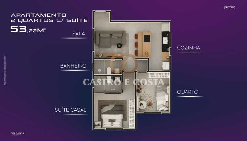 Apartamento, 2 quartos, 53 m² - Foto 9