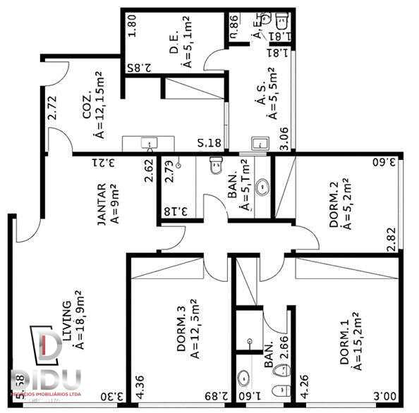 Apartamento, 3 quartos, 112 m² - Foto 23