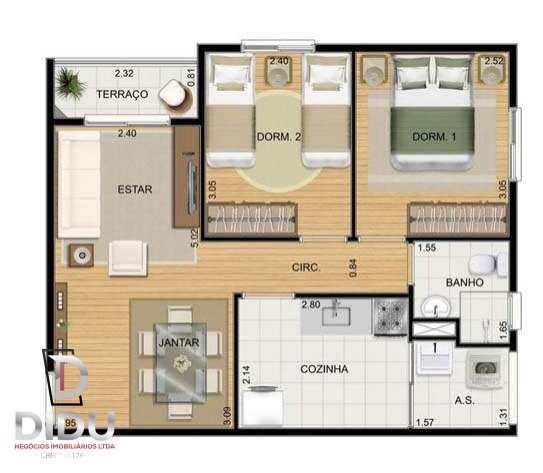 Apartamento, 3 quartos, 67 m² - Foto 16