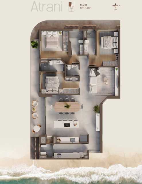 Apartamento, 4 quartos, 218 m² - Foto 14