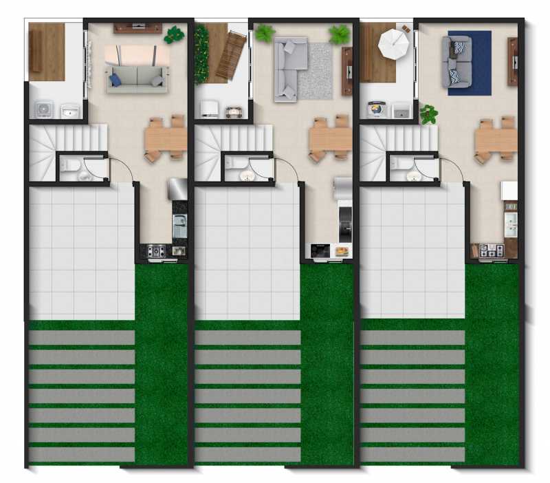 Casa, 2 quartos, 90 m² - Foto 14