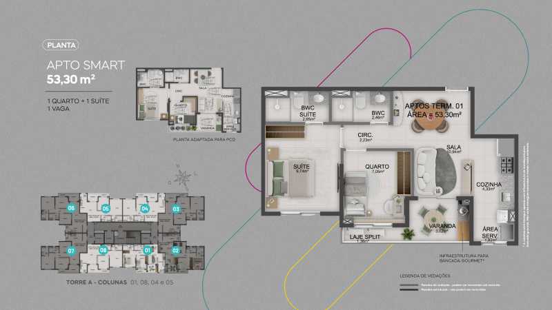 Apartamento, 2 quartos, 53 m² - Foto 30