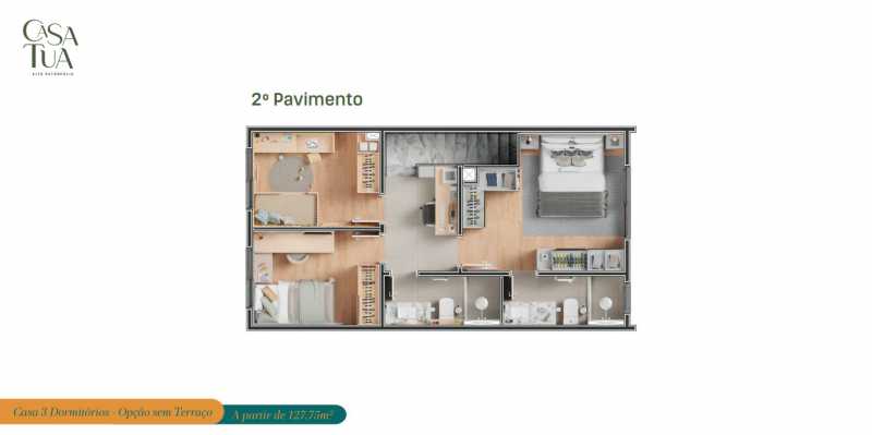 Casa de Condomínio, 3 quartos - Foto 1