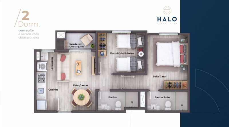 Apartamento, 3 quartos, 48 m² - Foto 1