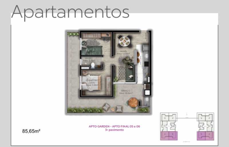 Apartamento, 2 quartos, 85 m² - Foto 1
