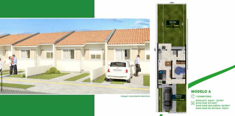 Casa, 1 quarto, 33 m² - Foto 1