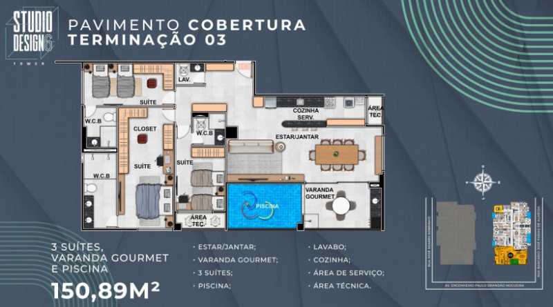 Cobertura, 3 quartos, 150 m² - Foto 19