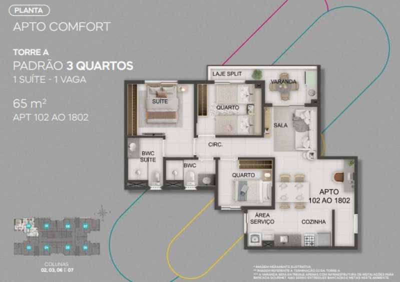 Apartamento, 3 quartos, 65 m² - Foto 17
