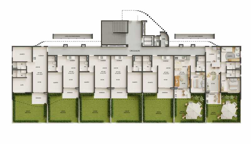 Apartamento, 1 quarto, 42 m² - Foto 22