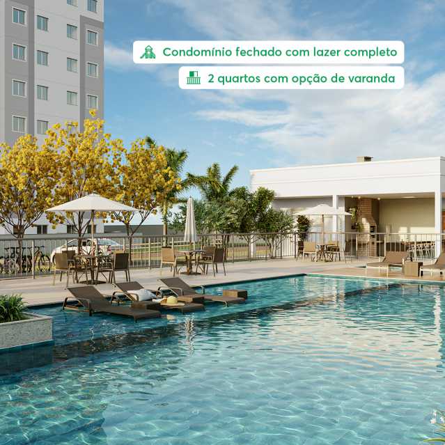 Apartamento, 2 quartos, 44 m² - Foto 3