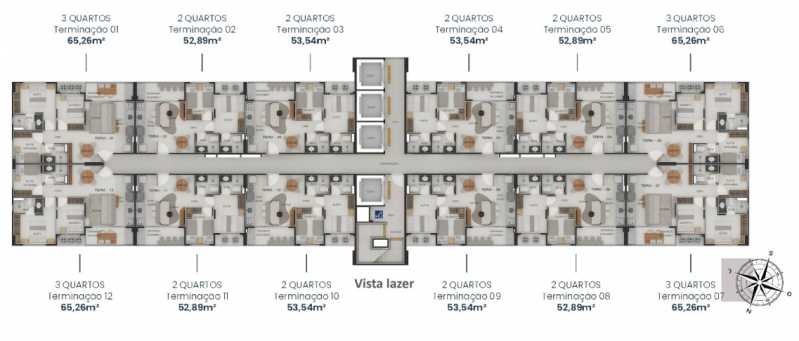 Apartamento, 2 quartos, 52 m² - Foto 22