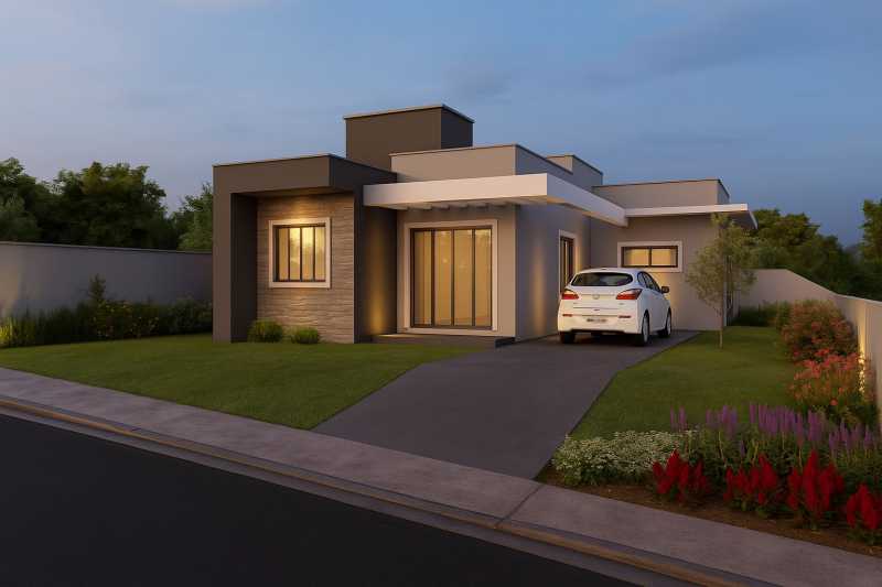 Casa, 3 quartos, 95 m² - Foto 1