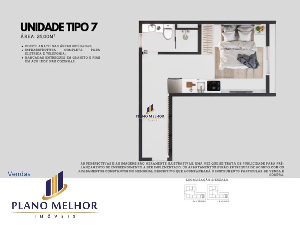 Apartamento, 2 quartos, 37 m² - Foto 18