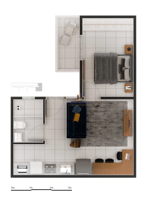 Apartamento, 2 quartos, 38 m² - Foto 12