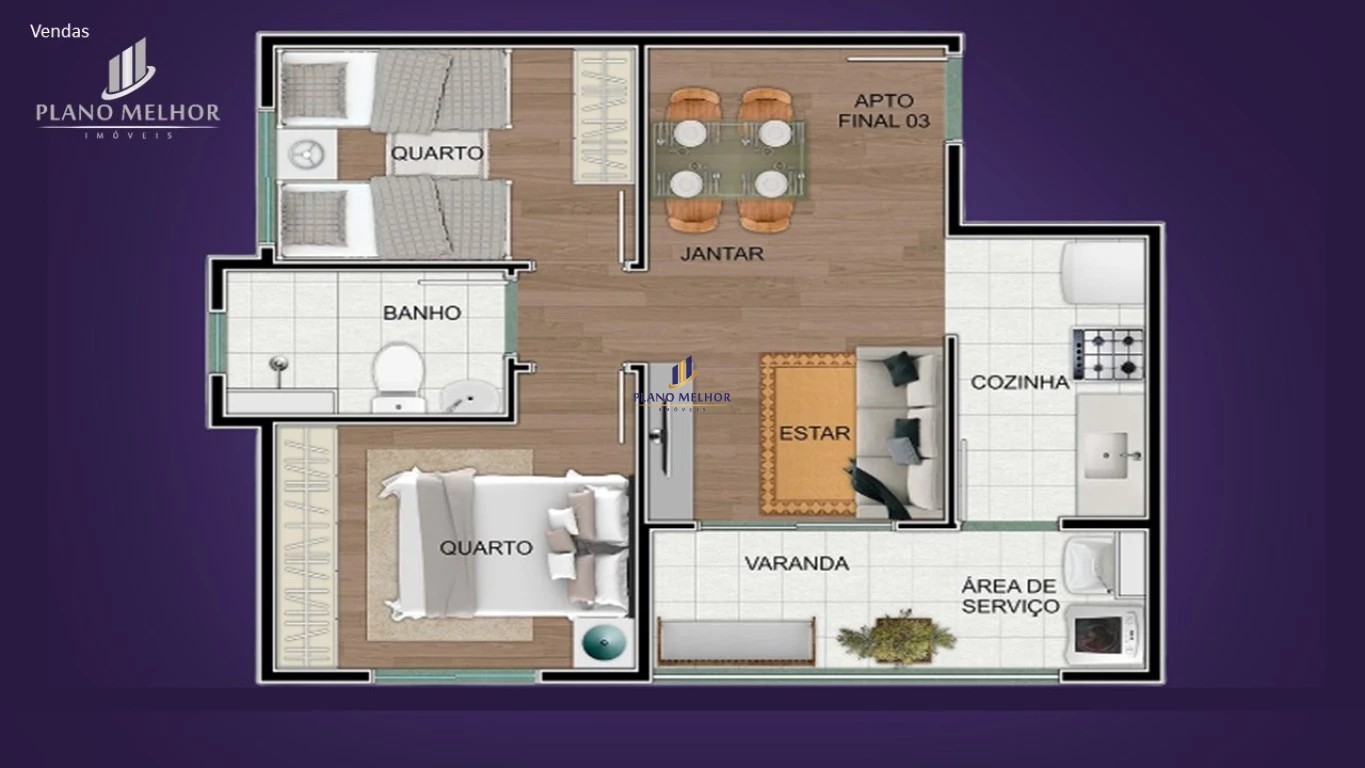 Apartamento, 2 quartos, 47 m² - Foto 31