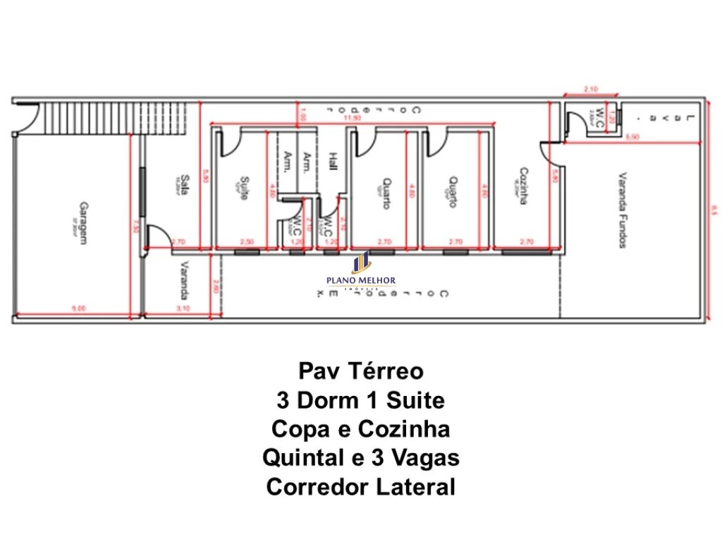 Loja-Salão, 300 m² - Foto 2