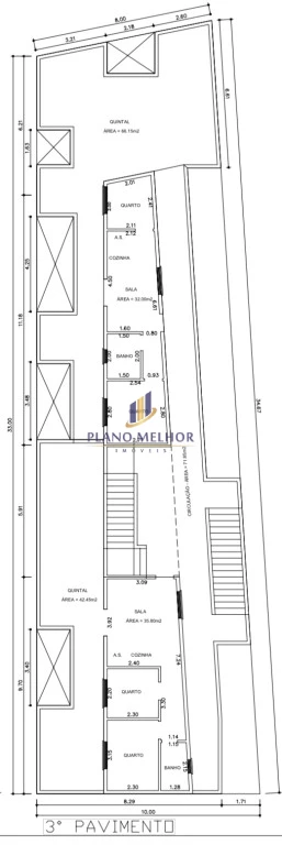 Cobertura, 3 quartos, 99 m² - Foto 3