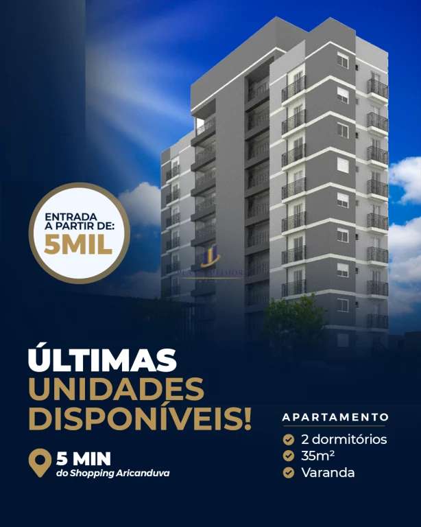Apartamento, 2 quartos, 35 m² - Foto 1