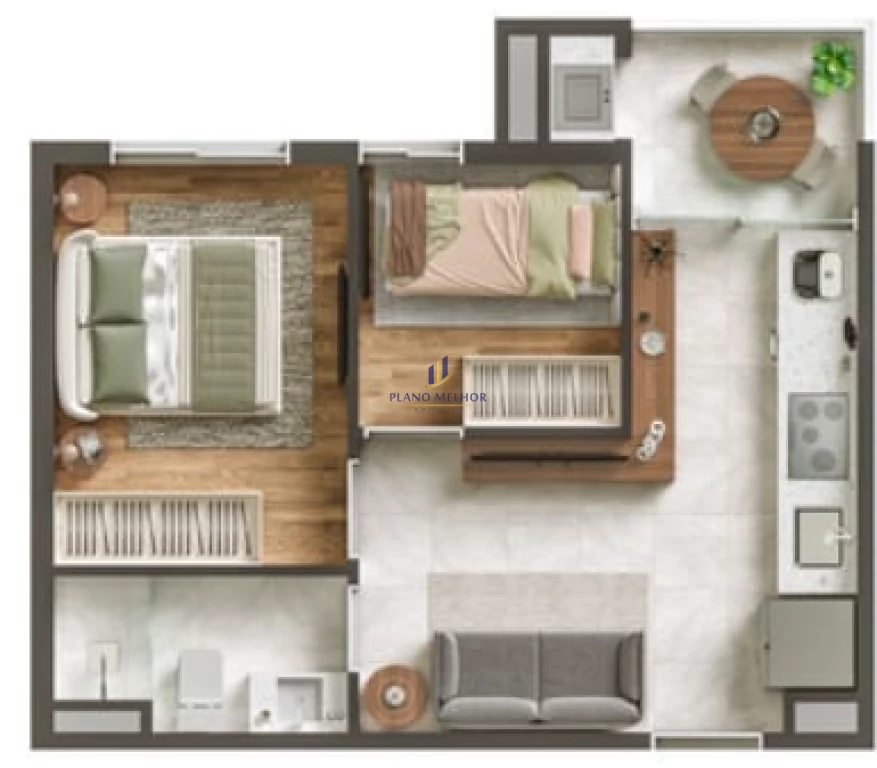 Apartamento, 2 quartos, 36 m² - Foto 20