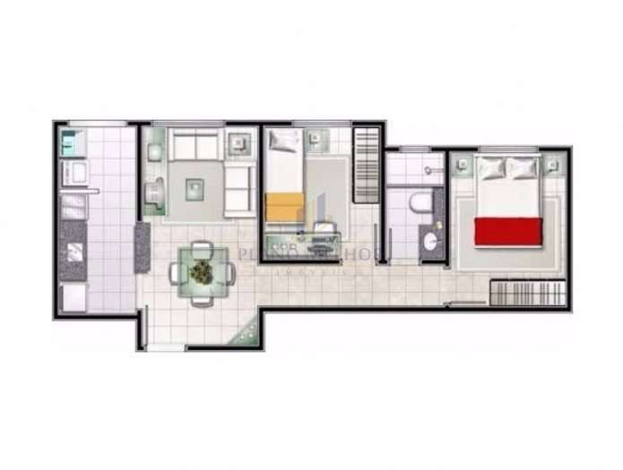 Apartamento, 2 quartos, 44 m² - Foto 33