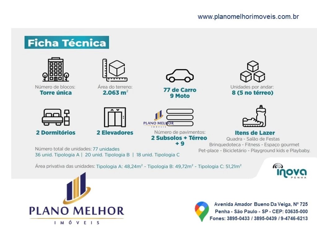 Apartamento, 2 quartos, 48 m² - Foto 12