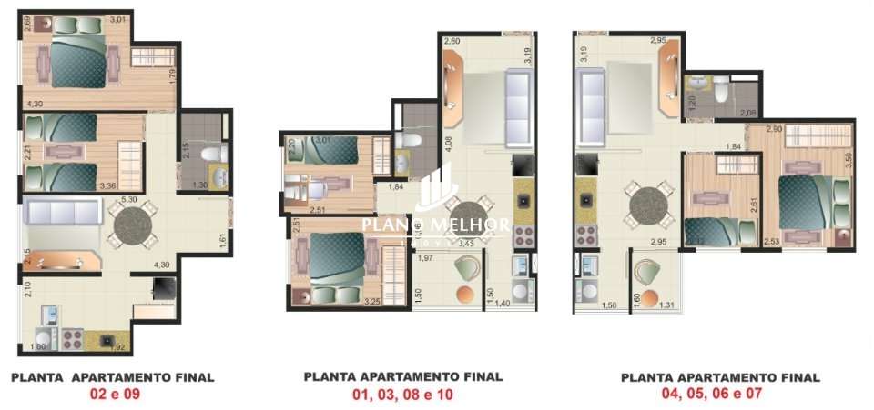 Apartamento, 2 quartos, 46 m² - Foto 6