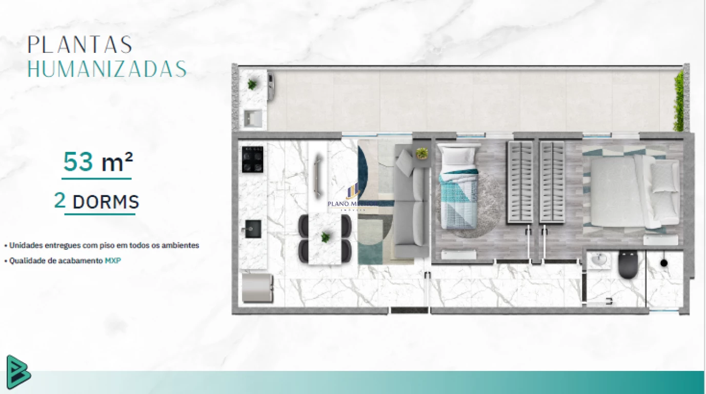 Apartamento, 2 quartos, 37 m² - Foto 19