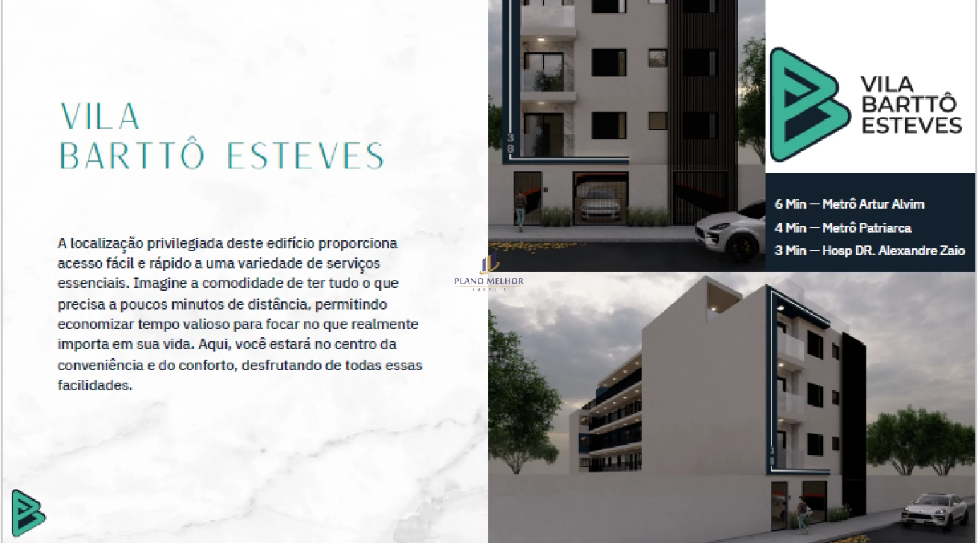 Apartamento, 2 quartos, 37 m² - Foto 2