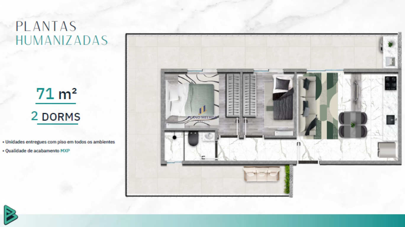 Apartamento, 2 quartos, 37 m² - Foto 20